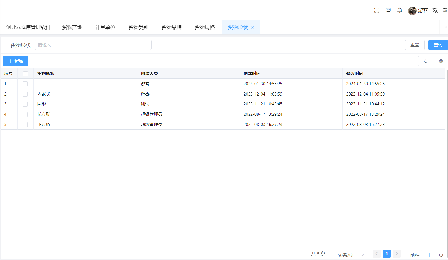 貨物形狀(圖1)