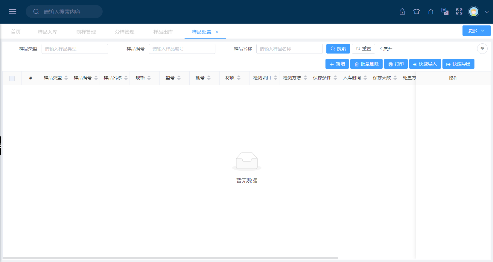 樣品處置(圖1)